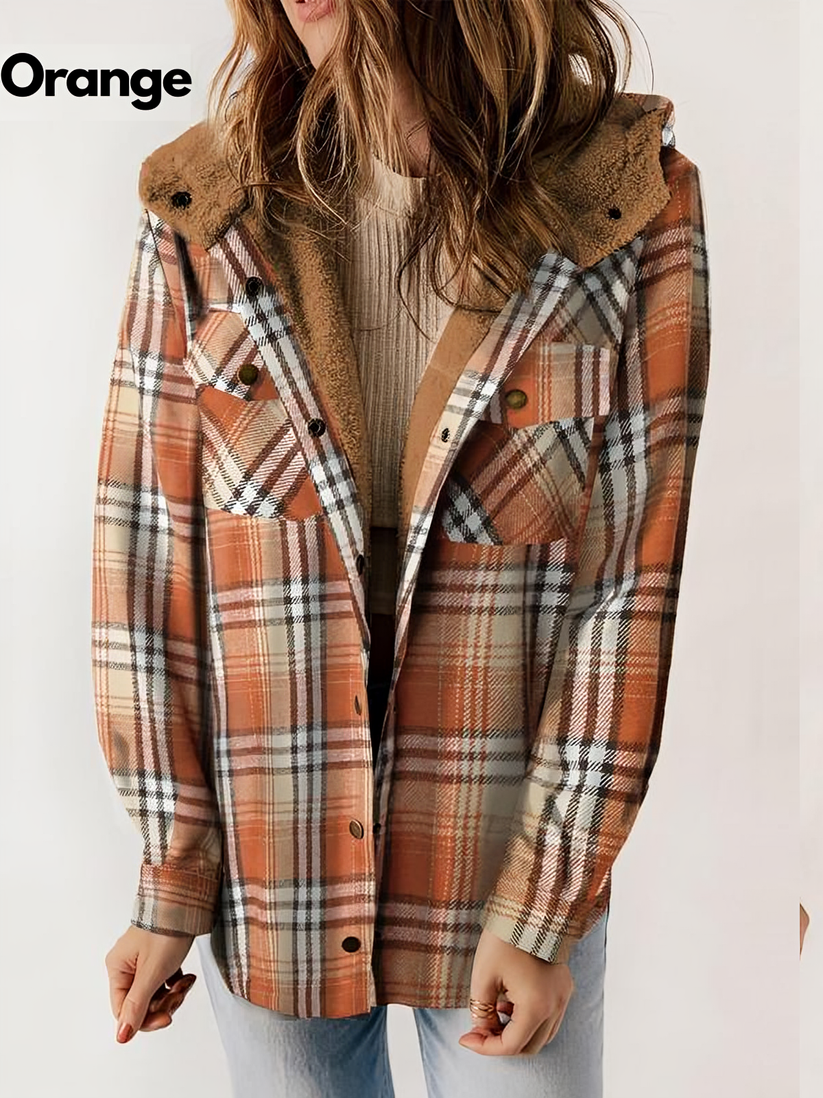 Viral Flannel Coat